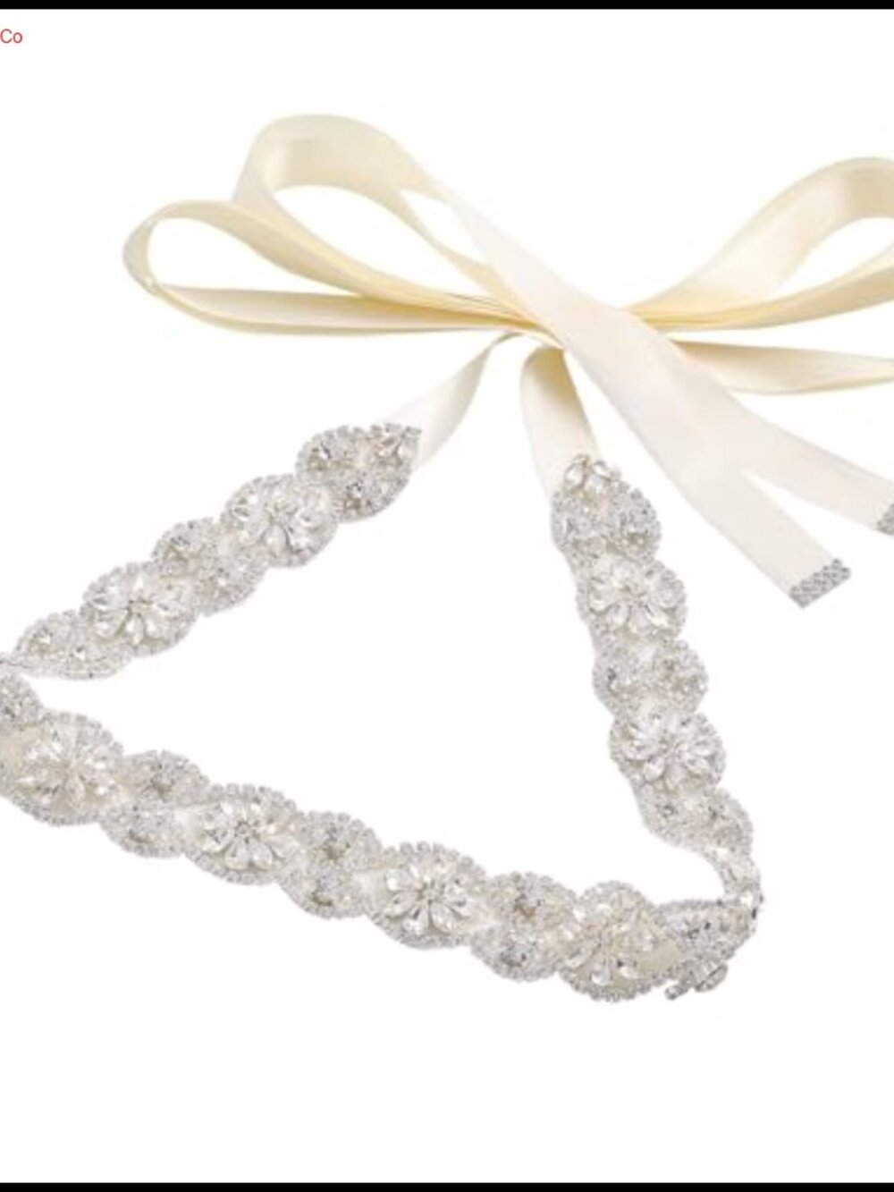 Handmade Rhinestone Bridal Belt Sash for Wedding Prom Formal Dress
